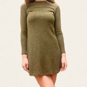Ribbed Topshop Mini Dress